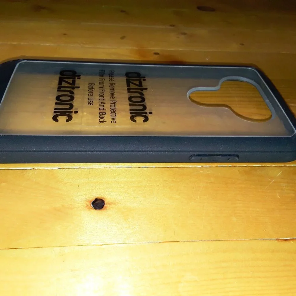 Black and Clear LG G5 TPU Bumper Phone Case